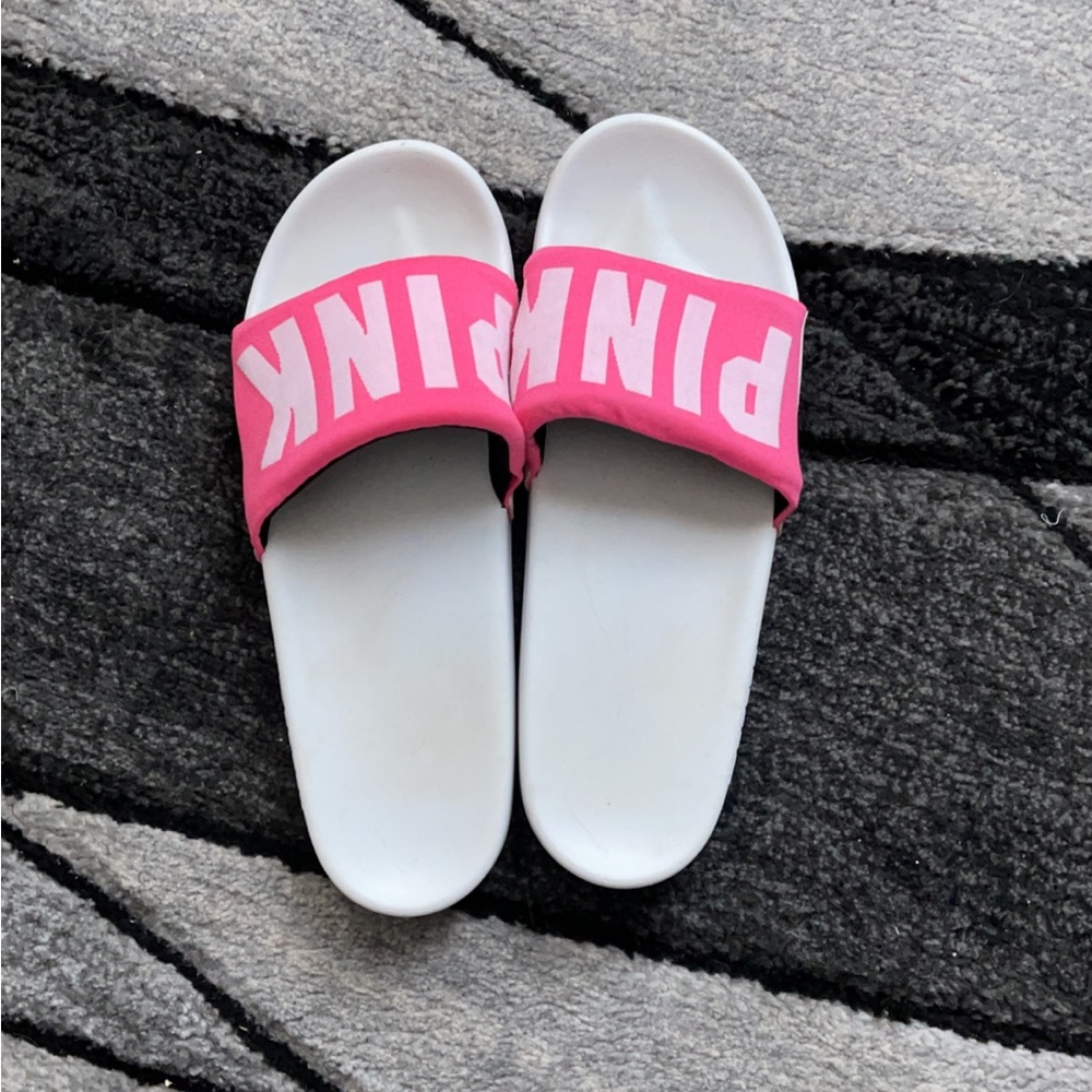 PINK white and pink slides